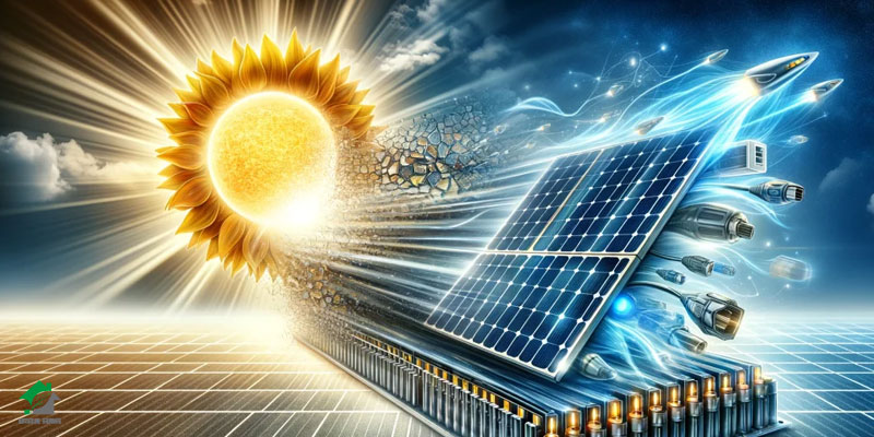هوشمند سازی پنل خورشیدی